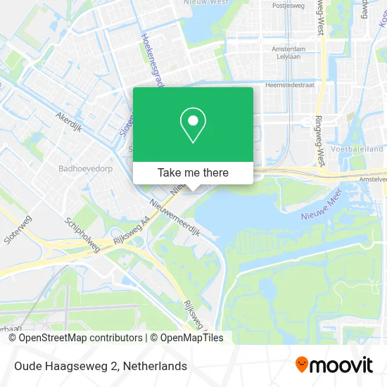 Oude Haagseweg 2 map