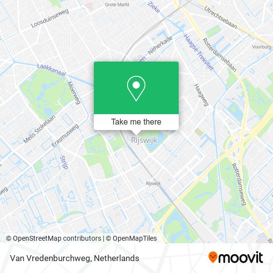 Van Vredenburchweg map