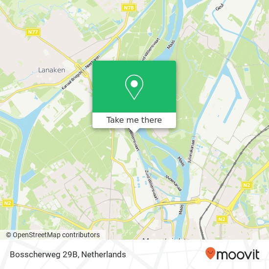 Bosscherweg 29B map