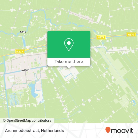 Archimedesstraat map