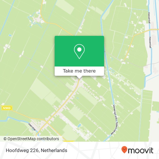 Hoofdweg 226 Karte