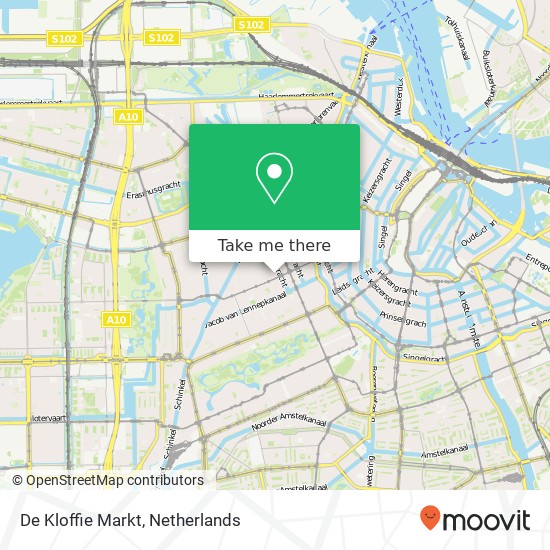 De Kloffie Markt, Hannie Dankbaarpassage map