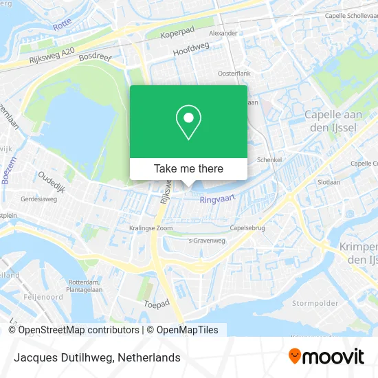 Jacques Dutilhweg map