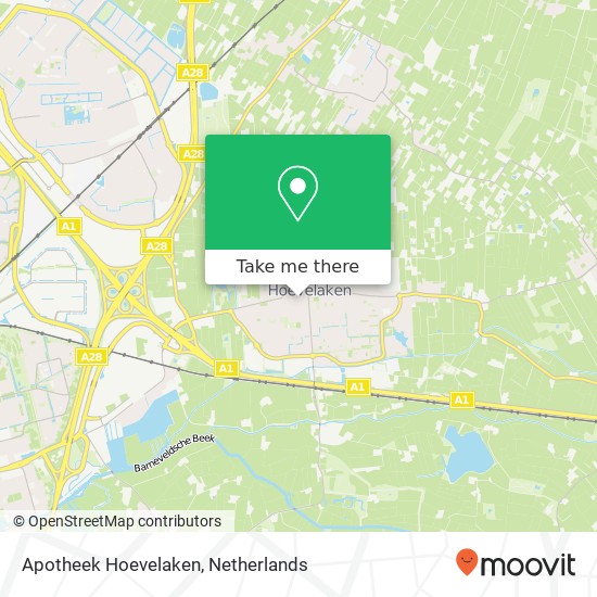 Apotheek Hoevelaken map