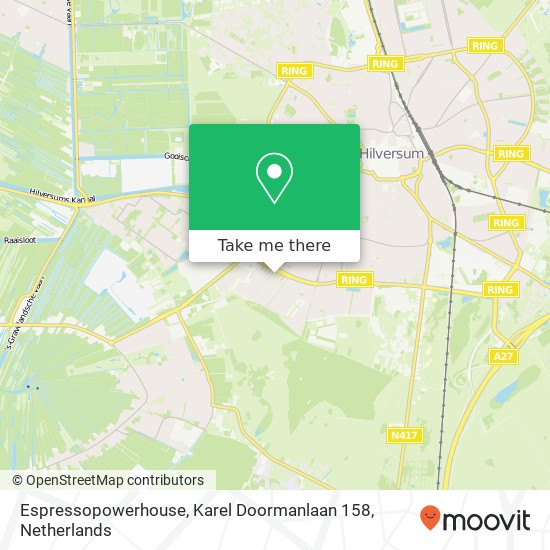 Espressopowerhouse, Karel Doormanlaan 158 map
