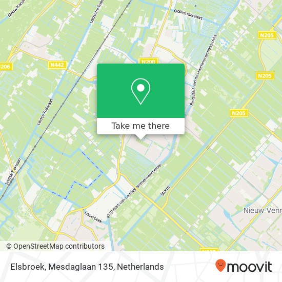 Elsbroek, Mesdaglaan 135 map