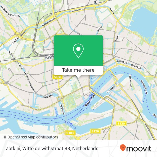 Zatkini, Witte de withstraat 88 map