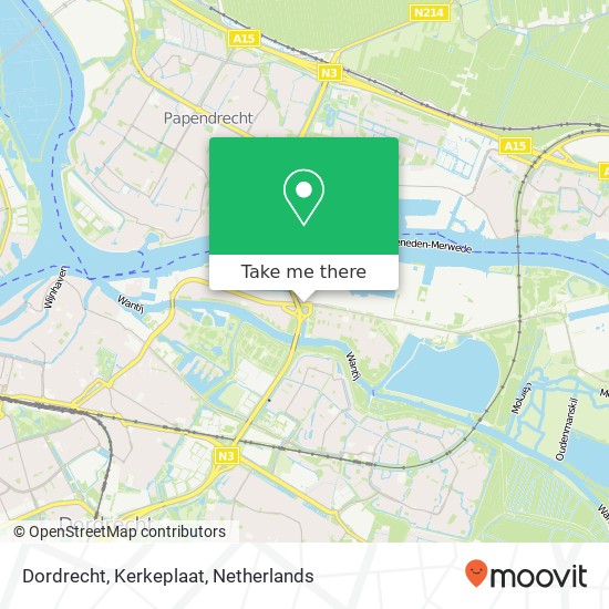 Dordrecht, Kerkeplaat map