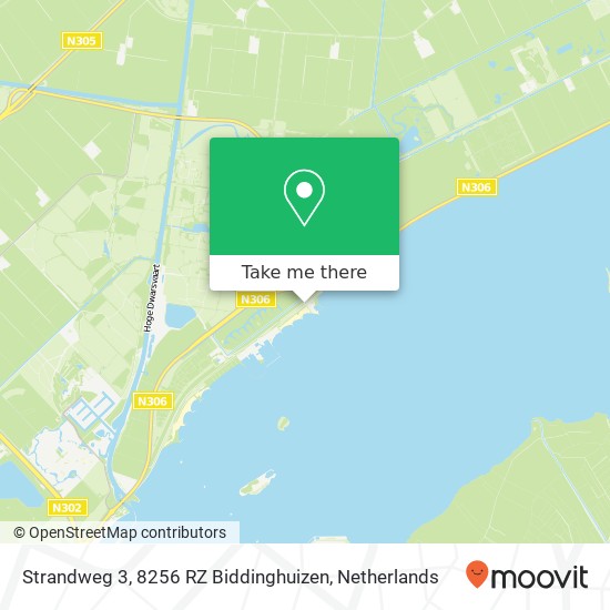 Strandweg 3, 8256 RZ Biddinghuizen map