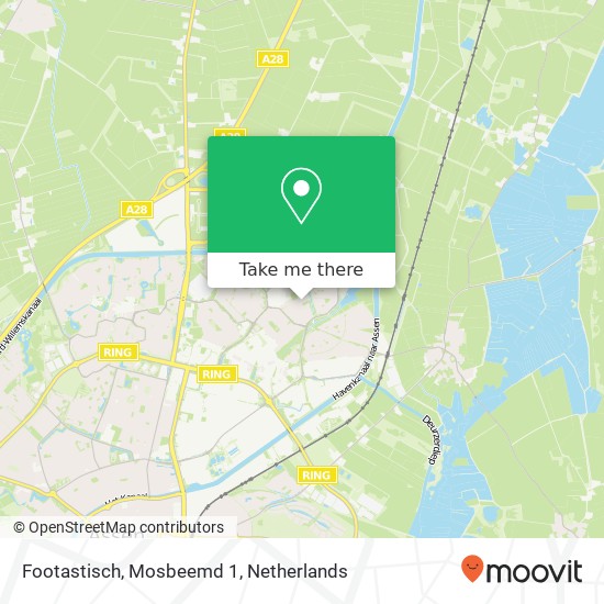 Footastisch, Mosbeemd 1 map