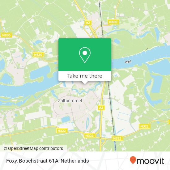 Foxy, Boschstraat 61A Karte