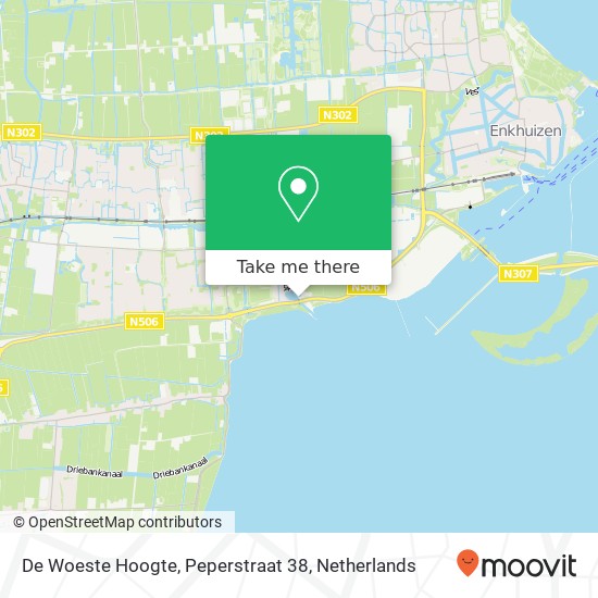 De Woeste Hoogte, Peperstraat 38 map