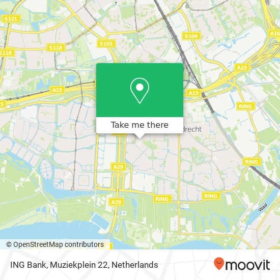 ING Bank, Muziekplein 22 map