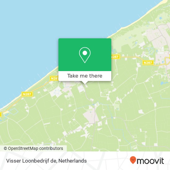 Visser Loonbedrijf de map