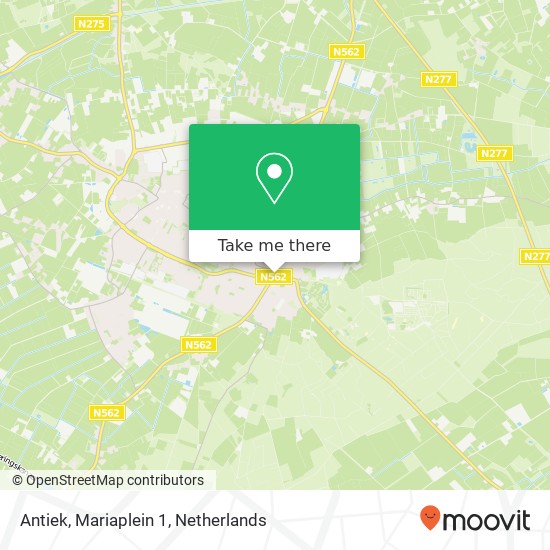 Antiek, Mariaplein 1 map