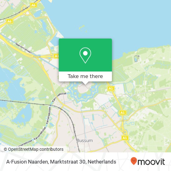 A-Fusion Naarden, Marktstraat 30 map