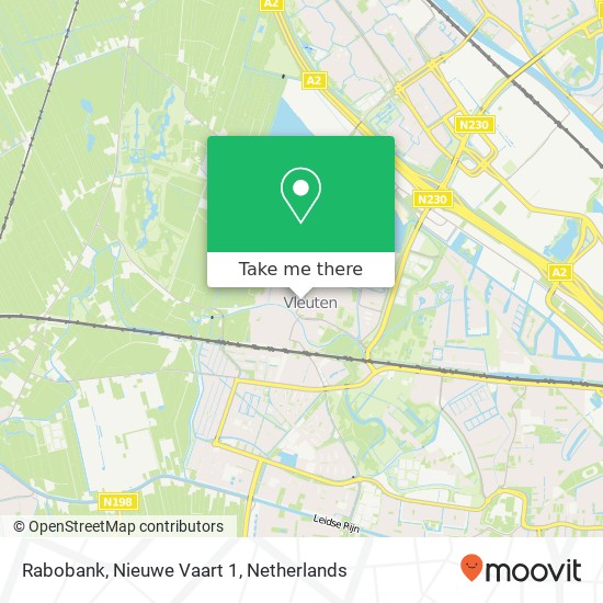 Rabobank, Nieuwe Vaart 1 Karte