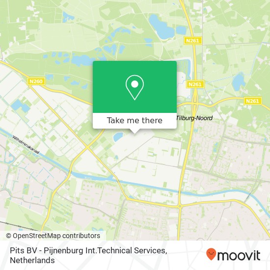 Pits BV - Pijnenburg Int.Technical Services map