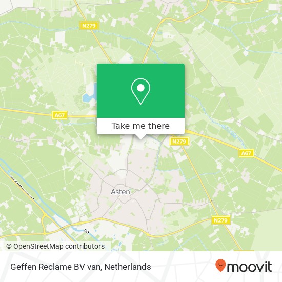 Geffen Reclame BV van map