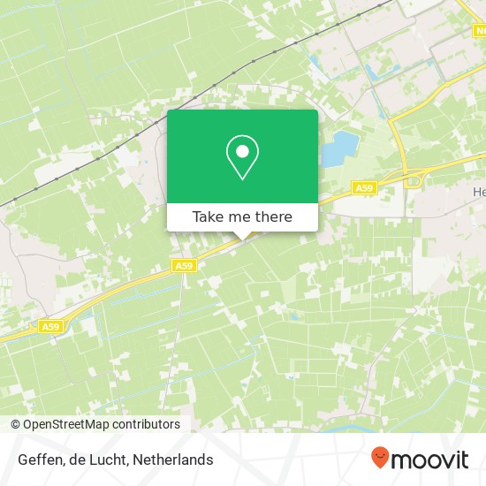 Geffen, de Lucht map