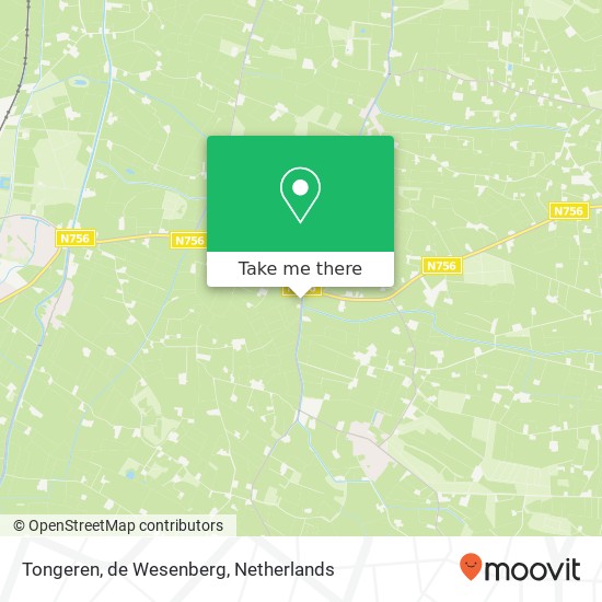 Tongeren, de Wesenberg map