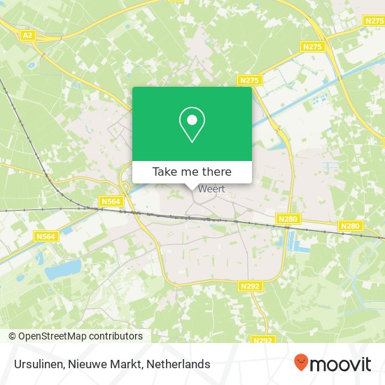 Ursulinen, Nieuwe Markt map