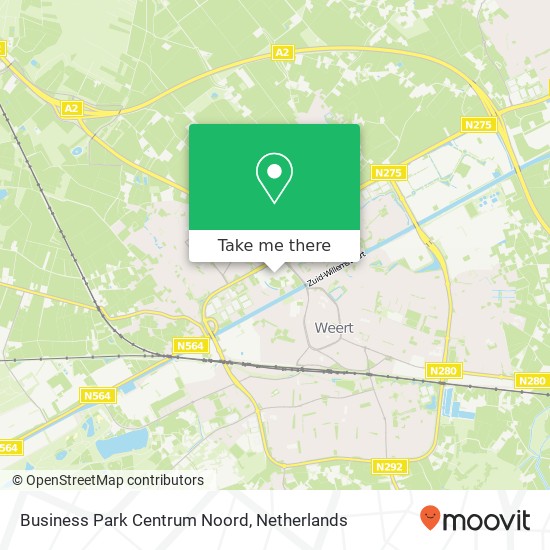 Business Park Centrum Noord Karte