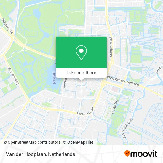 Van der Hooplaan map
