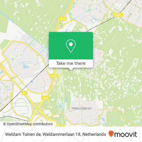 Weldam Tuinen de, Weldammerlaan 18 map