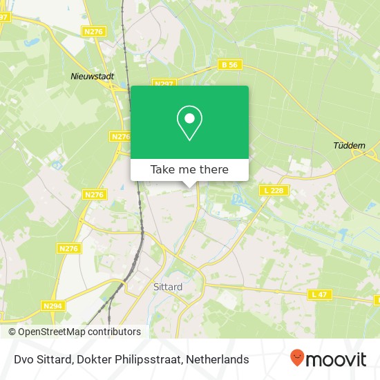 Dvo Sittard, Dokter Philipsstraat map