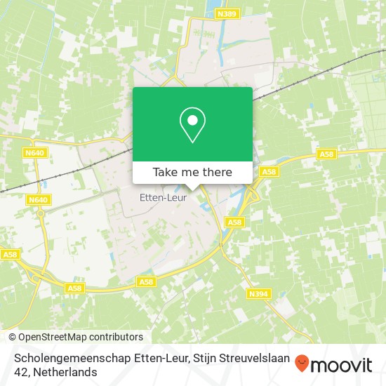 Scholengemeenschap Etten-Leur, Stijn Streuvelslaan 42 map