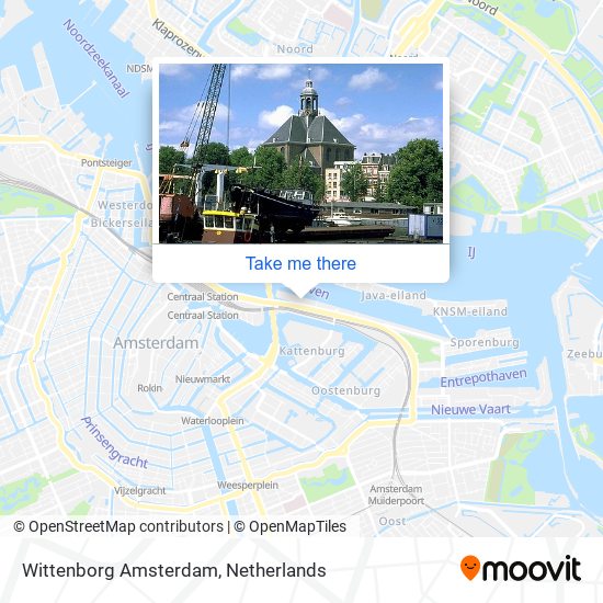 Wittenborg Amsterdam map