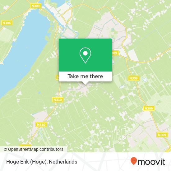 Hoge Enk map