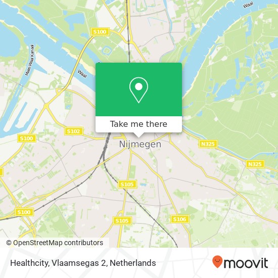 Healthcity, Vlaamsegas 2 Karte