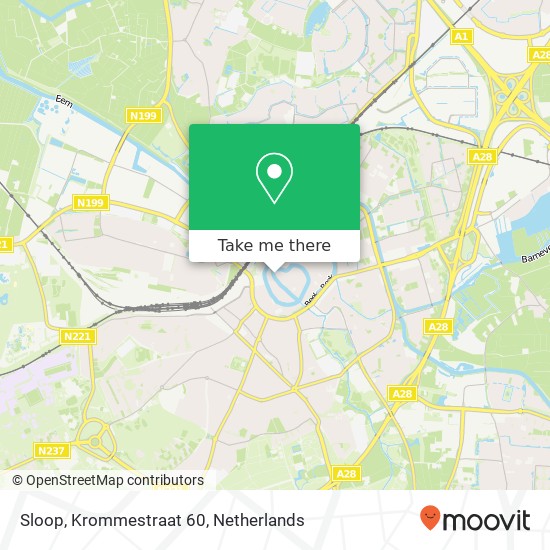 Sloop, Krommestraat 60 map