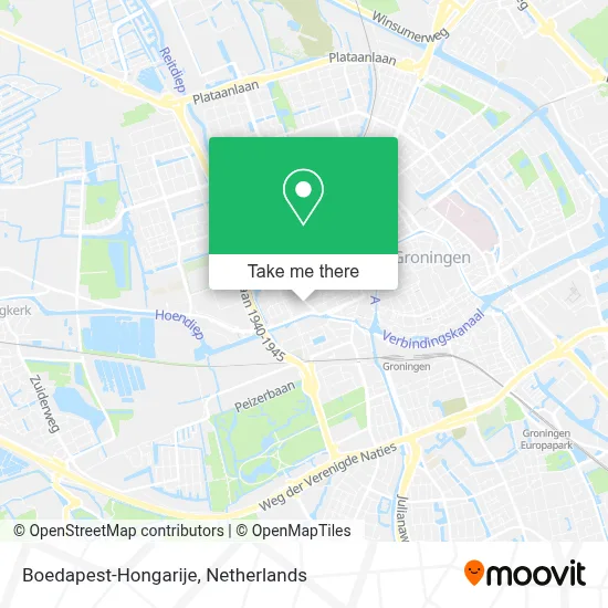 Boedapest-Hongarije map