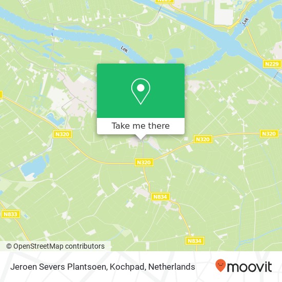 Jeroen Severs Plantsoen, Kochpad map