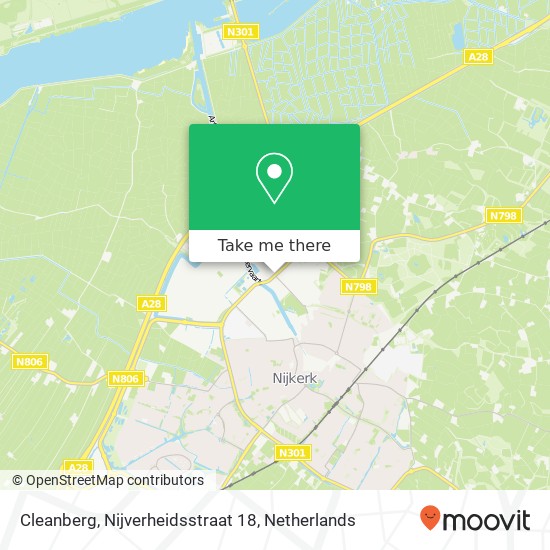 Cleanberg, Nijverheidsstraat 18 map