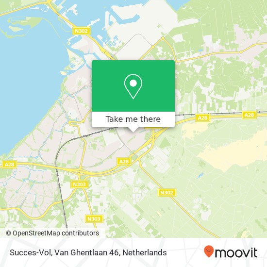 Succes-Vol, Van Ghentlaan 46 map