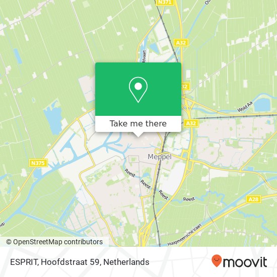 ESPRIT, Hoofdstraat 59 map