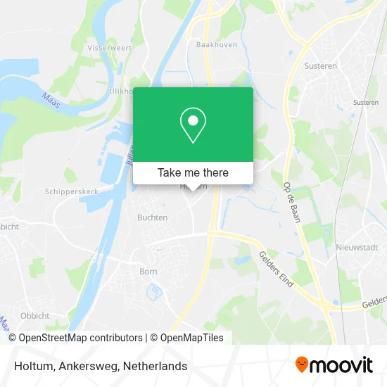 Holtum, Ankersweg map