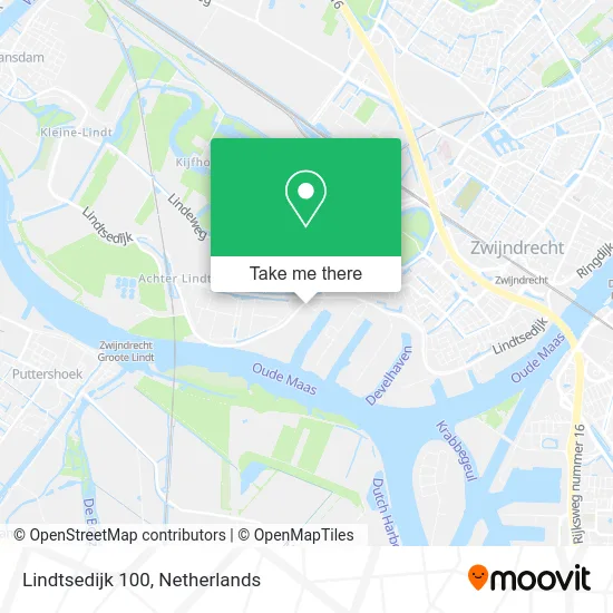 Lindtsedijk 100 map