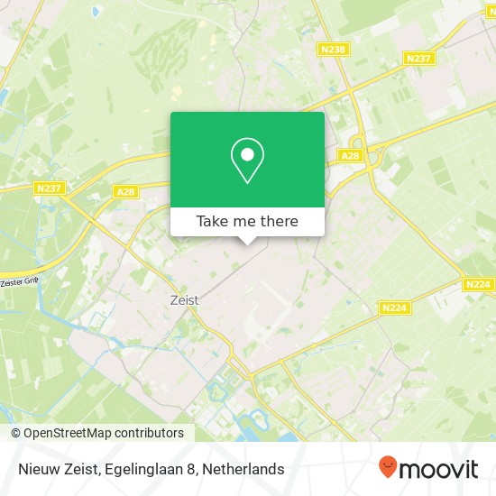 Nieuw Zeist, Egelinglaan 8 map