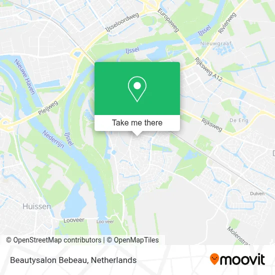 Beautysalon Bebeau map