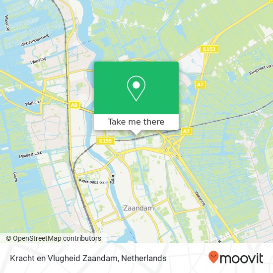 Kracht en Vlugheid Zaandam, Perzikkruidweg 2B map