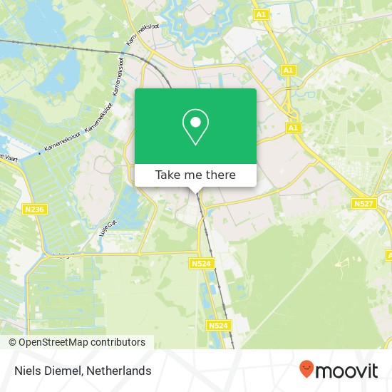 Niels Diemel map