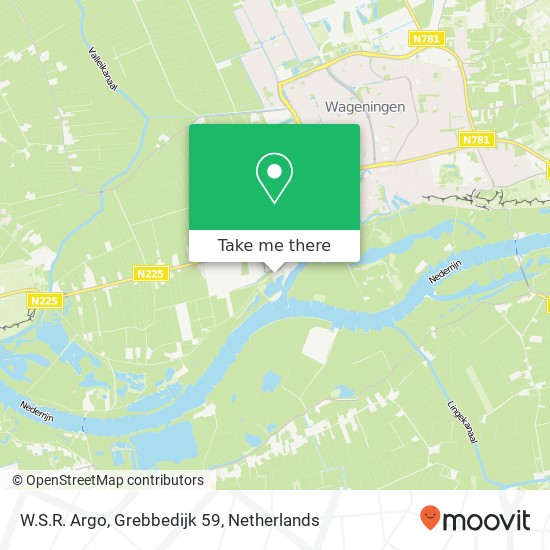 W.S.R. Argo, Grebbedijk 59 map