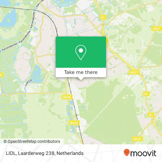 LIDL, Laarderweg 238 map