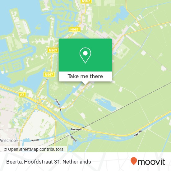 Beerta, Hoofdstraat 31 map