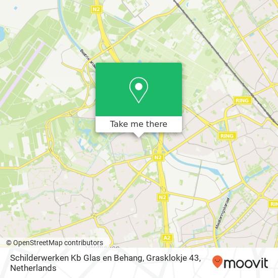 Schilderwerken Kb Glas en Behang, Grasklokje 43 map